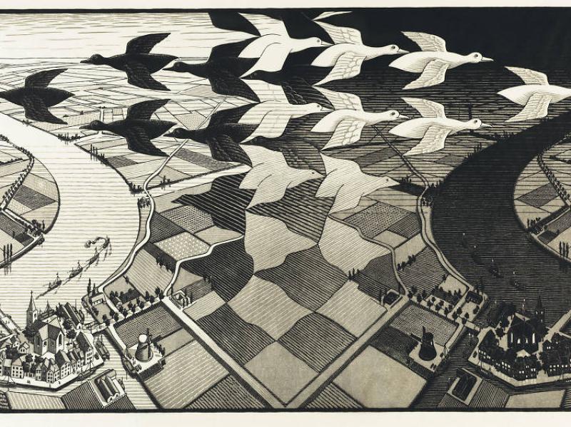You know about MC Escher's art, but what about the man himself?