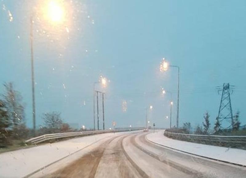Snow in Portlaoise