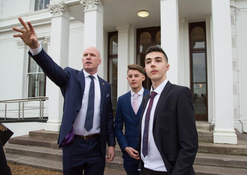Paul O'Connell lines out for 'brilliant' JP McManus scholarship awards