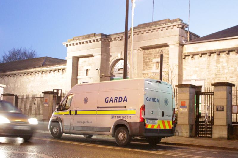 Detainee arrested outside Limerick Prison after collision in dash for freedom