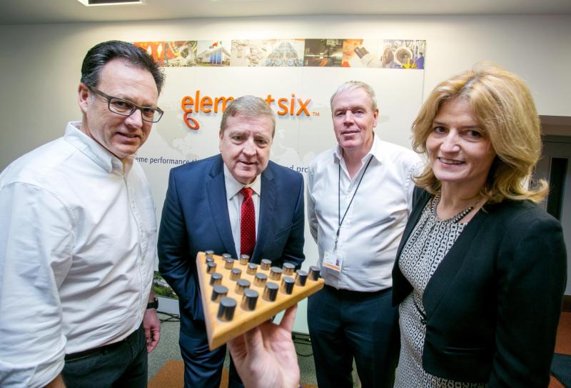 100 jobs for Element Six at Shannon as part of €7m investment