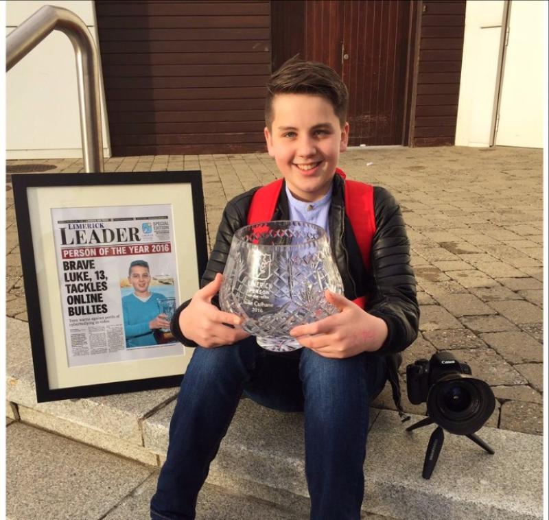 Luke Culhane selected as Limerick Person of the Year