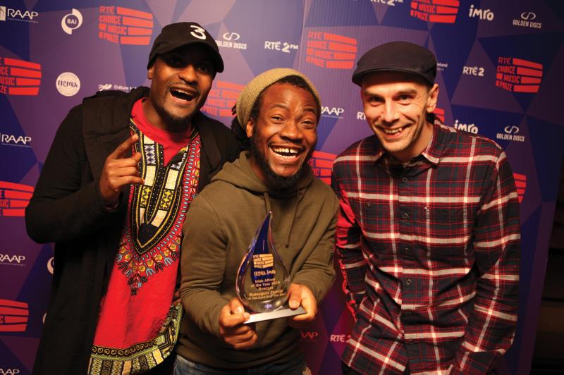 Limerick-based trio Rusangano Family win Choice Music Prize