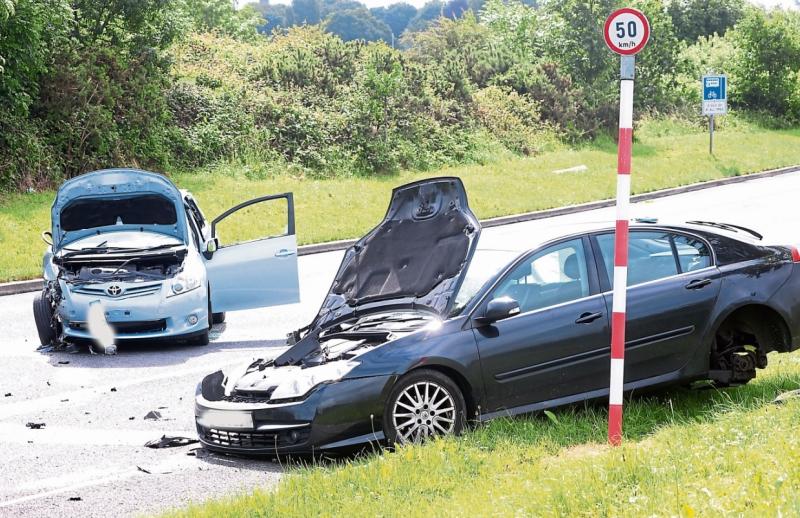 Emergency services attend triple vehicle collision in Limerick