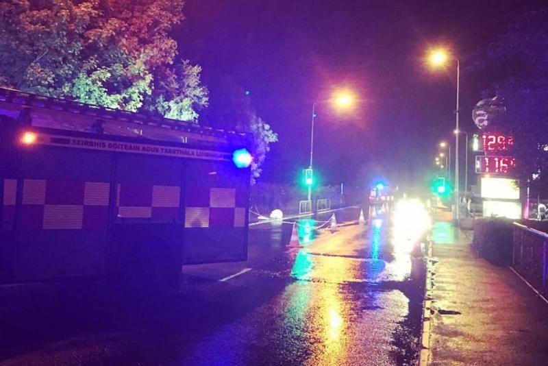 Large water main bursts in Limerick