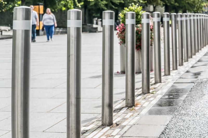 Cycle lane bollards in Limerick removed over health and safety fears