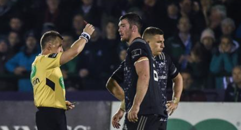 Andrew Conway to miss one week following red card