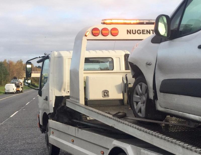 Crash involving four cars on Limerick motorway