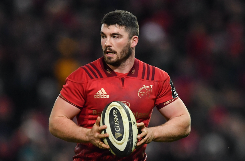 Munster's Sam Arnold handed suspension following red card in Ulster clash
