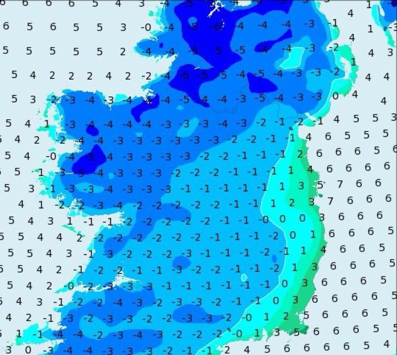 Another night of icy temperatures and wind chill to hit Limerick