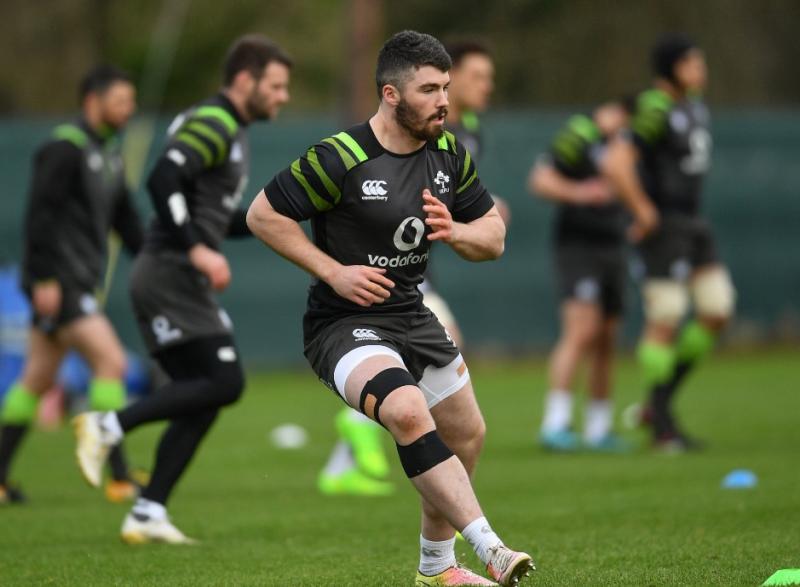 Munster's Sam Arnold trains with Irish squad at Carton House