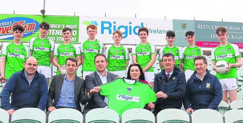 Limerick GAA confirm renewal of Rigid underage jersey sponsorship