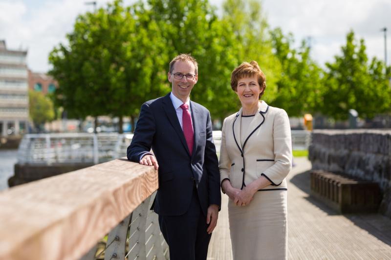 Jobs: Richard Maguire, Lead Partner, Mazars Limerick with Mairéad Divilly, Payroll Outsourcing Partner, Mazars