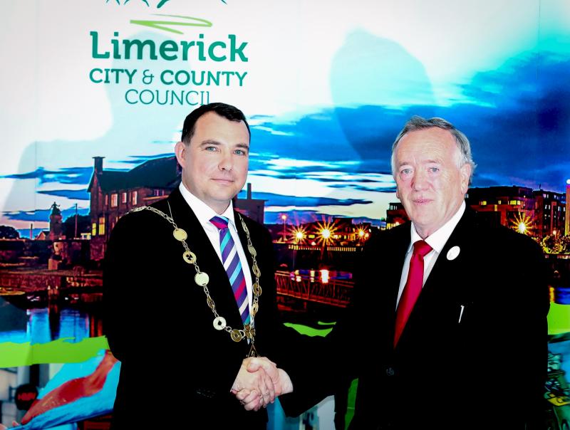 Cllr James Collins is the new Mayor of Limerick