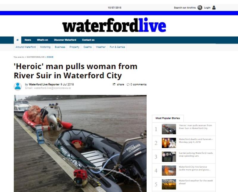 A brand new website called waterfordlive.ie has just been launched