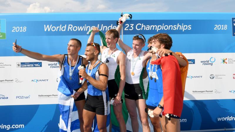 Gold for Limerick's David O'Malley at World U-23 rowing championships 