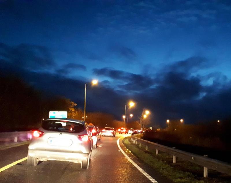 Huge delays on Limerick road due to resurfacing works