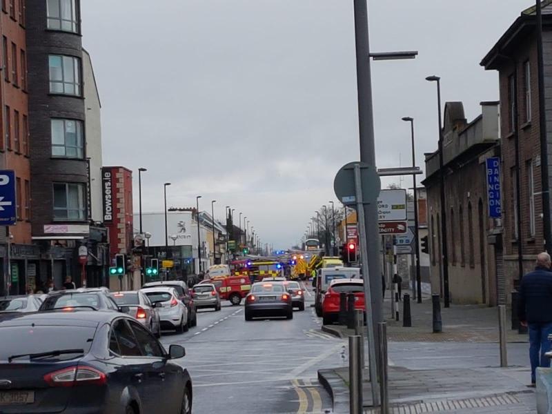 Main road closed following crash in Limerick