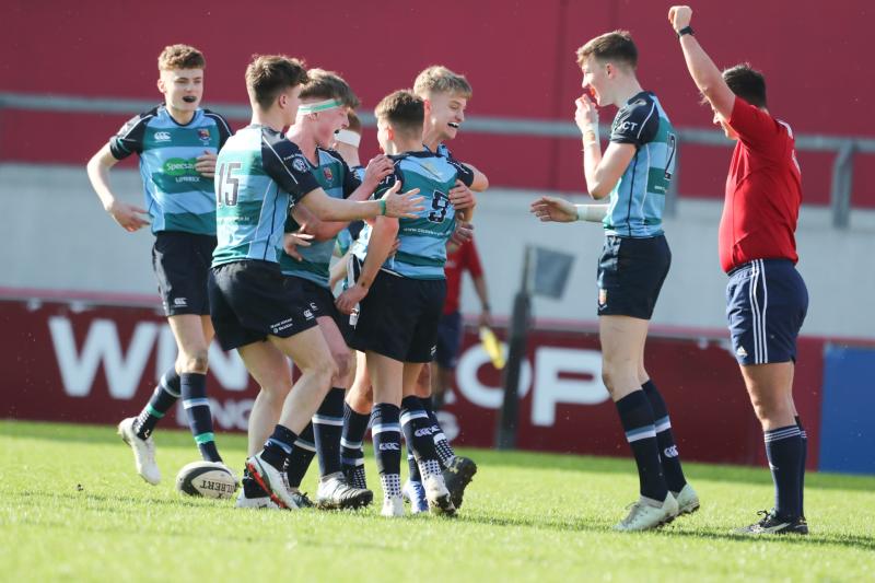 Clinical Castletroy  ease past Ardscoil Ris in seven-try Schools Junior Cup quarter-final