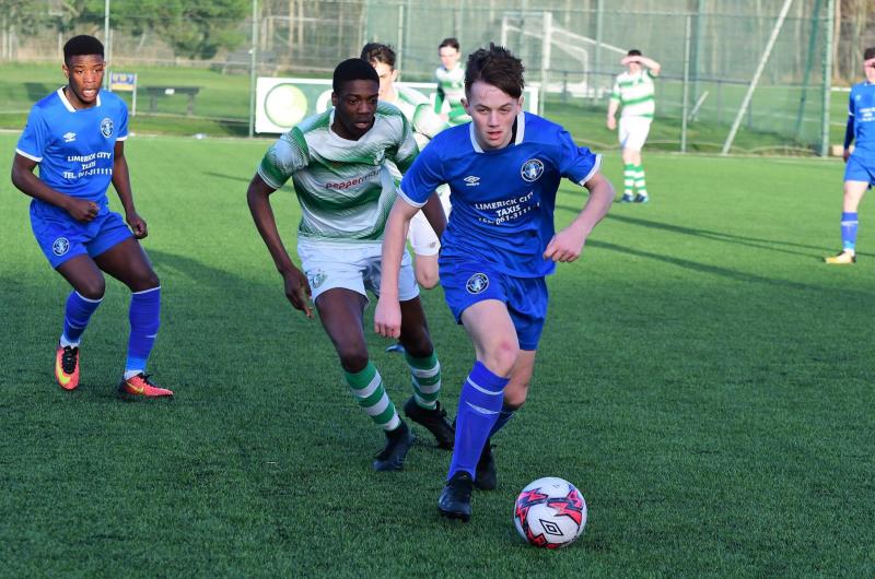 Limerick FC U17s lose out to Shamrock Rovers in league opener