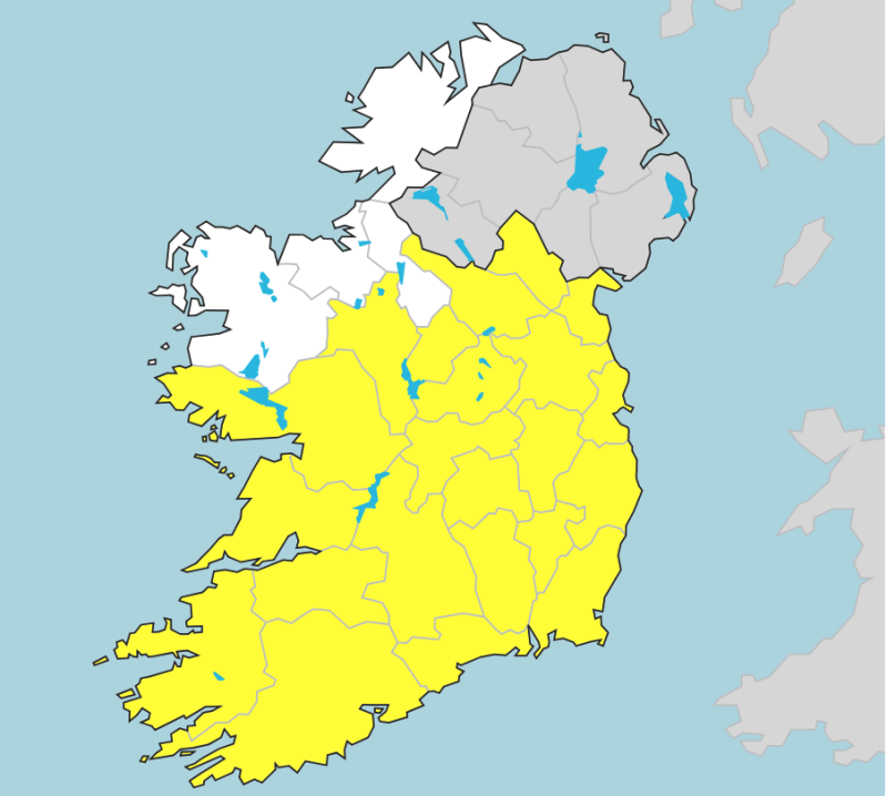 Limerick experiences "Status Yellow" snow-ice conditions