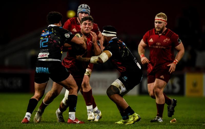 Munster survive scare to secure bonus point win over Zebre
