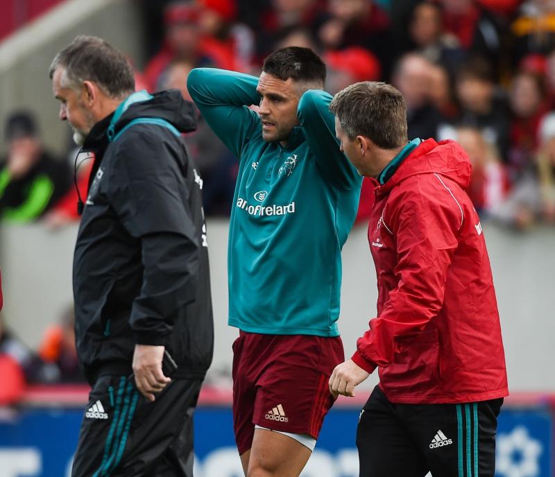 Munster coach Johann van Graan issues Conor Murray injury update