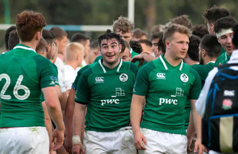 WATCH: Munster players star as Ireland U20s down England in World Cup