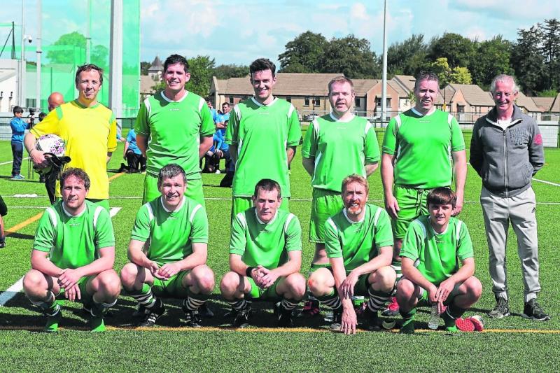 The Limerick Solicitors Bar Association team wore the green jersey with pride Picture: Keith Wiseman