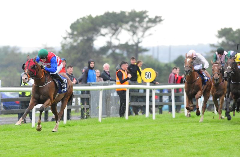 WATCH: Limerick jockey enjoys history equalling hat-trick of wins at Galway Summer Festival