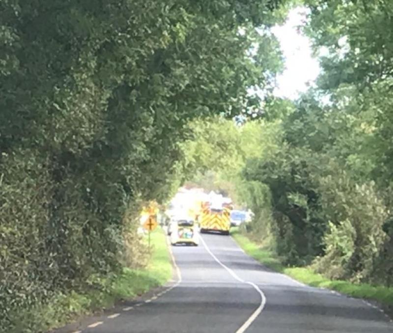 The scene of the crash on the Cappamore to Doon road