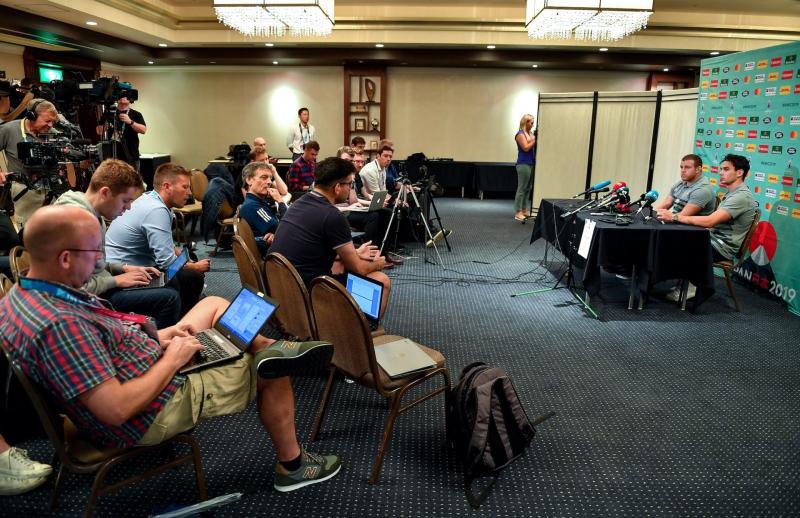 'I'm just glad I got invited to Joey's press conference' - Ireland's Sean Cronin