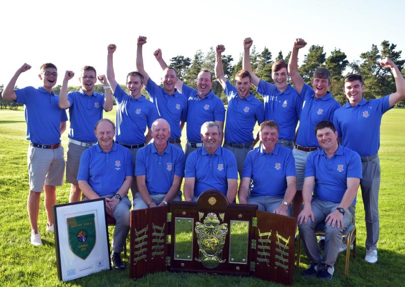 Limerick Golf Club celebrate Barton Shield All-Ireland glory