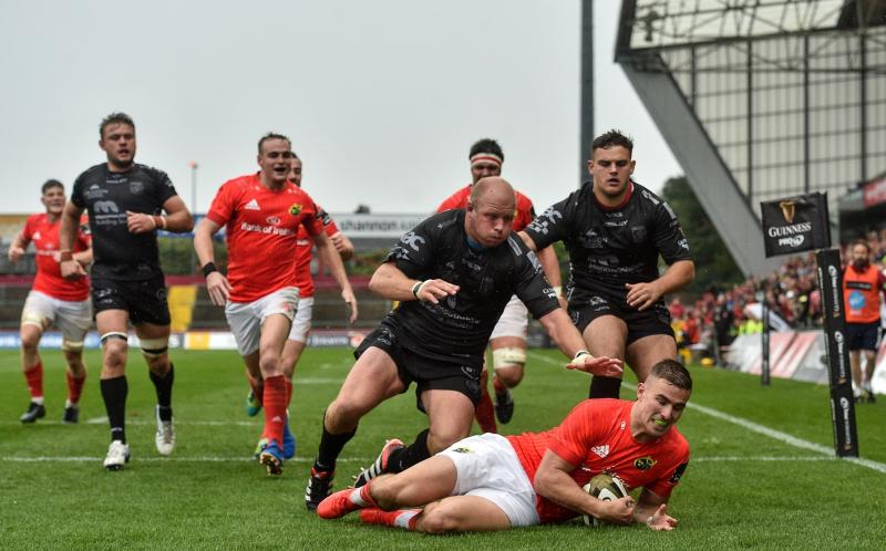 Clincial Munster score bonus point win over Dragons in PRO14