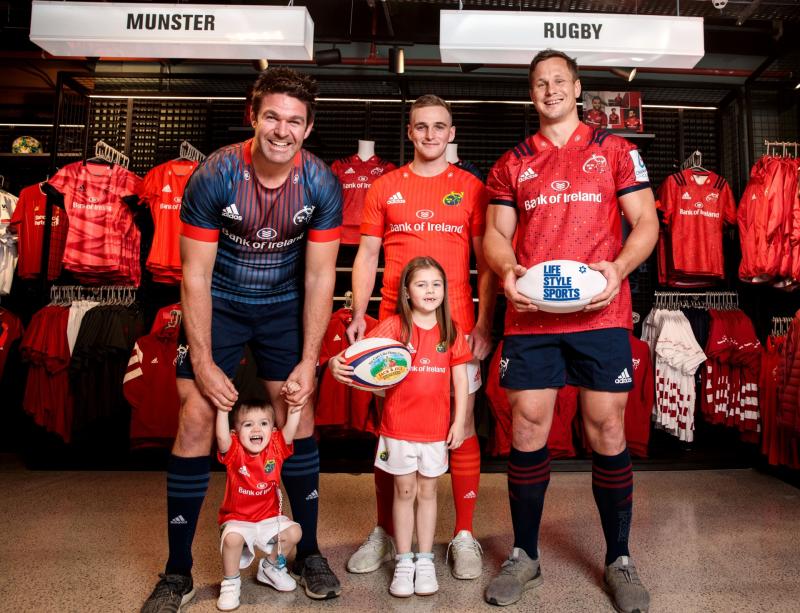 Buy a Munster jersey and help Jack and Jill Foundation