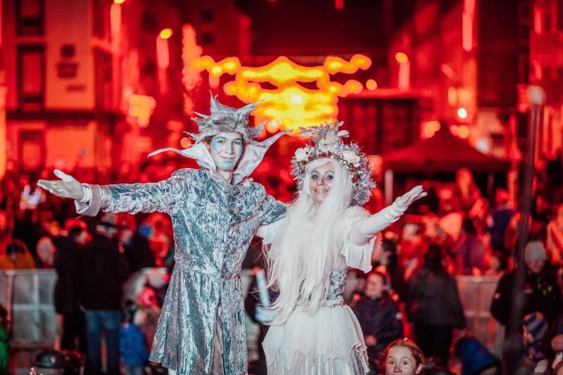 WATCH: Thousands of people gather at Limerick's O'Connell Street to watch the annual turning on fo the lights