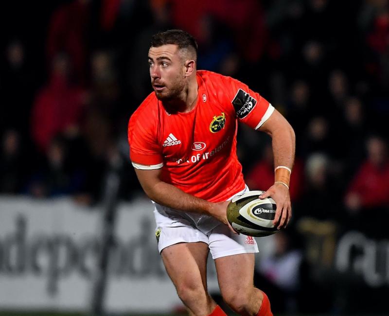Three changes for Munster Rugby as sides named for Racing 92 Champions Cup clash