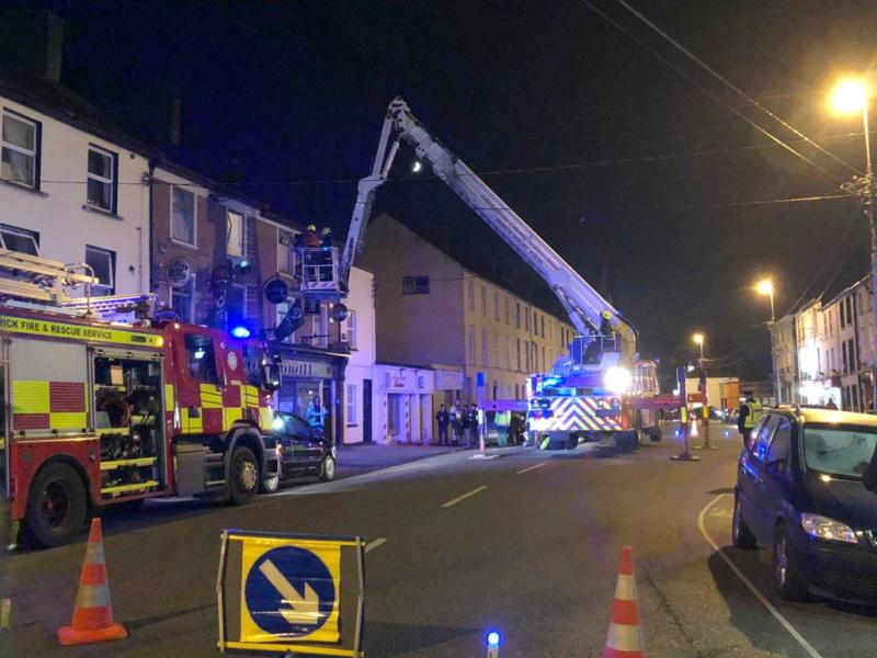 Firefighters and paramedics attend scene of medical emergency in Limerick city