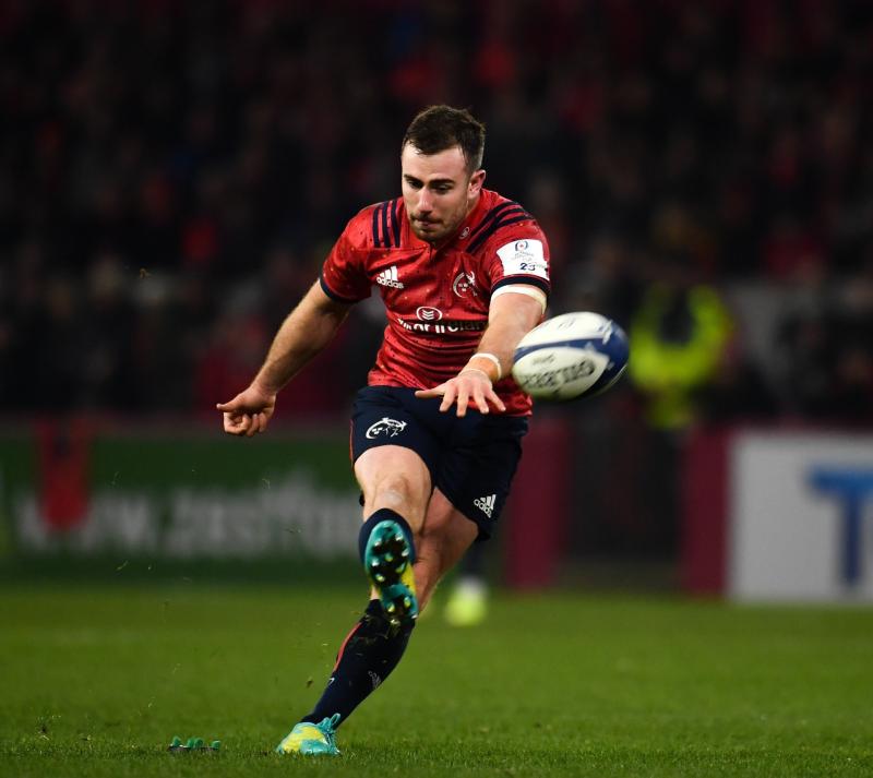 Munster Rugby's JJ Hanrahan honoured with Guinness Pro14 award