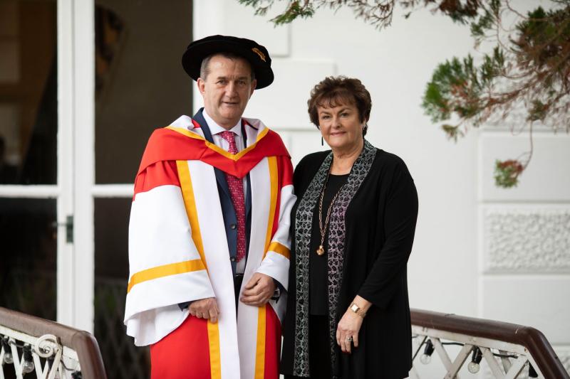 Former 'visionary' Munster CEO Garrett Fitzgerald receives honorary doctorate from UL
