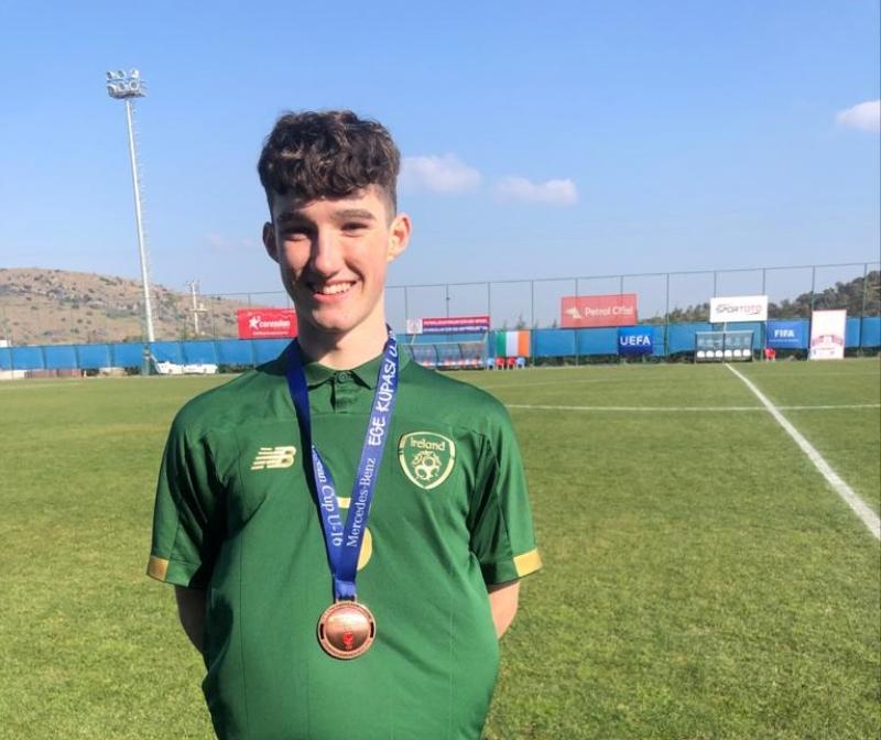 Limerick's John Ryan helps Rep of Ireland U16s to third place finish in Turkey