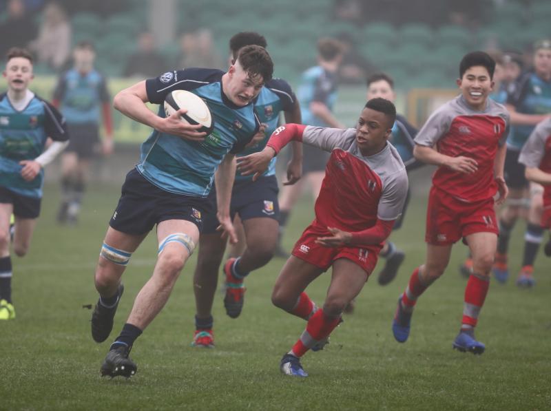 Clinical Castletroy College east past Glenstal Abbey in Munster Schools Junior Cup