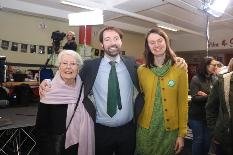 BREAKING: Brian Leddin makes history becoming Limerick's first ever Green Party TD