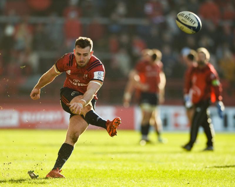 Munster's JJ Hanrahan: 'The first half wasn't good enough by us'