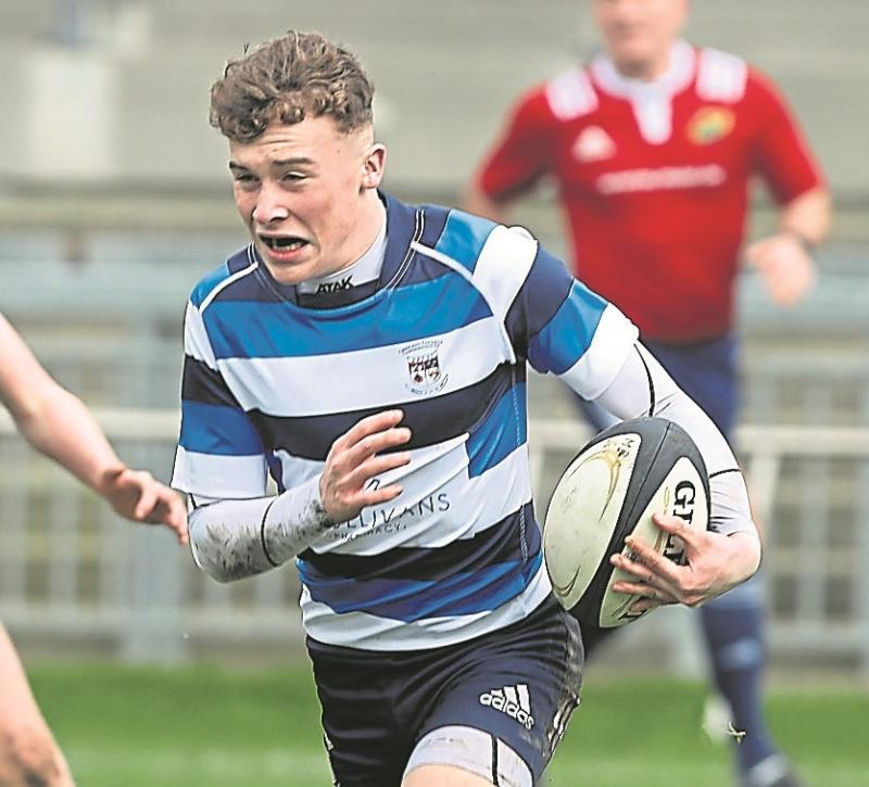 Crescent College storm into Munster Schools Junior Cup semi-finals