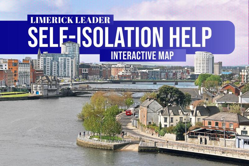 Interactive map connects volunteers with self-isolated in Limerick during Covid-19 crisis