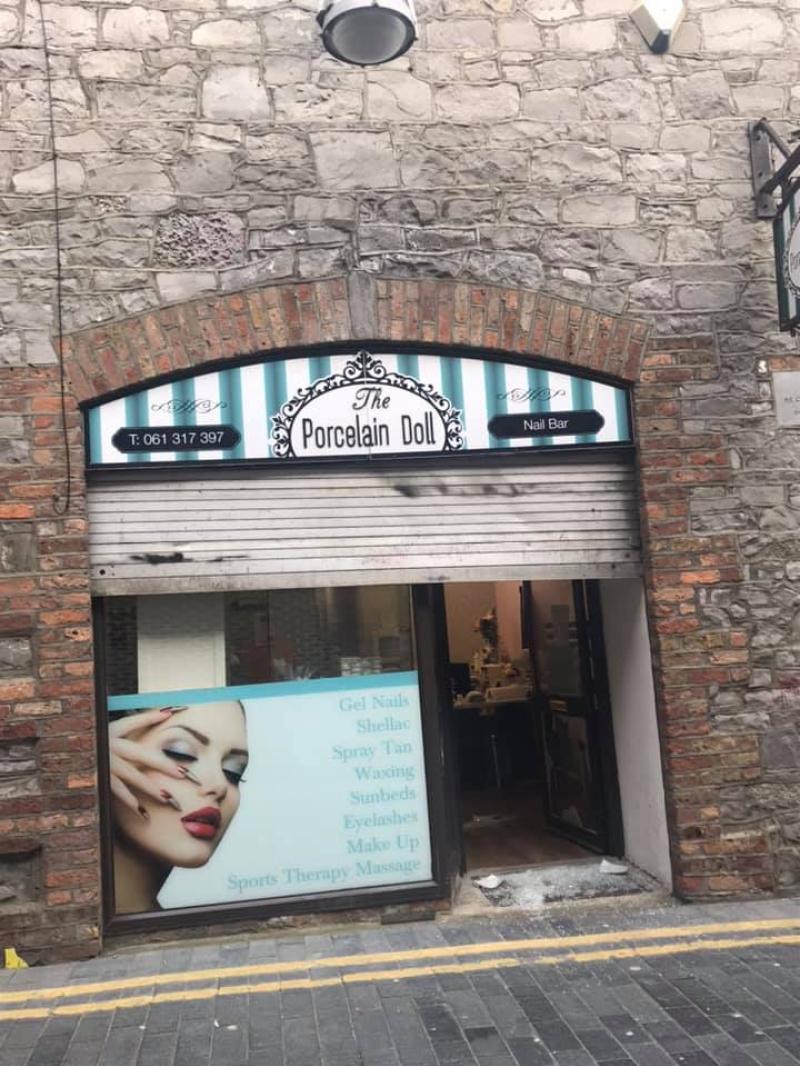 Thieves smash Limerick business forced to close due to Covid-19