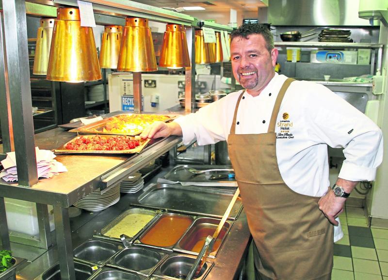 My Limerick with executive head chef at Limerick Strand Hotel Tom Flavin