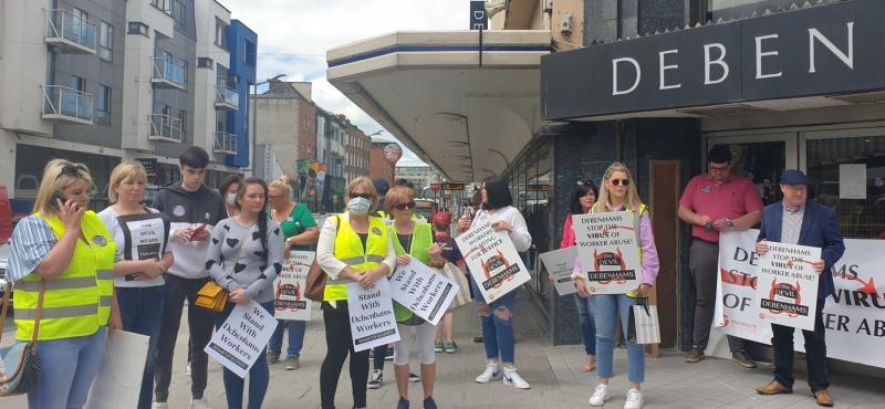 'We want what we deserve': Debenhams Limerick staff mark 100 days since redundancy with rally