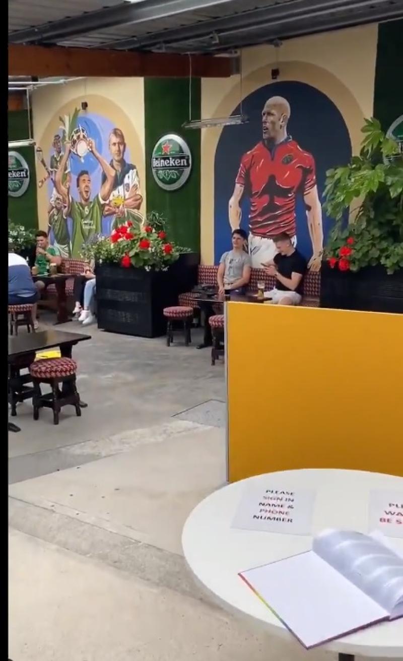 WATCH:  County Limerick pub opens doors despite government advice